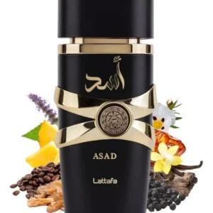 perfume lattafa asad 100ml eau de parfum Árabe 100% original